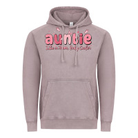 Vintage Zinc auntie like a mom only cooler Vintage Hoodie - MaliasSmallBusiness