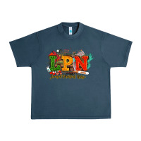 Midnight Navy lpn licensed practical nurse juneteenth Urban Heavy Tee - NancyCooperArtShop
