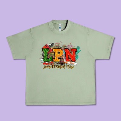 Lpn Licensed Practical Nurse Juneteenth Urban Heavy Tee Designed By Nancycooperartshop