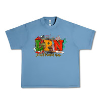 Pebble Blue lpn licensed practical nurse juneteenth Urban Heavy Tee - NancyCooperArtShop