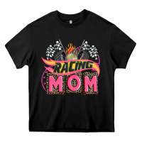 Racing Mom With Racing Oto Equipment Heavy Core Tee | Teevron