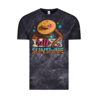 Cloud Black hello sunshine Vintage Tee - NancyCooperArtShop