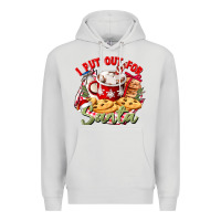 Dove Grey i put out for santa Premium Hoodie - CowGirlArtShop