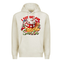 Oatmeal Heather i put out for santa Premium Hoodie - CowGirlArtShop