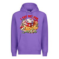 Purple i put out for santa Premium Hoodie - CowGirlArtShop