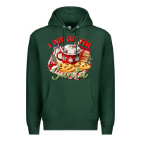 Sports Green i put out for santa Premium Hoodie - CowGirlArtShop