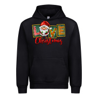 Black Love Christmas Gnome Santa Urban Hoodie - FaDigitalArtStudio