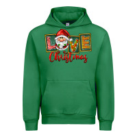Emerald Love Christmas Gnome Santa Urban Hoodie - FaDigitalArtStudio
