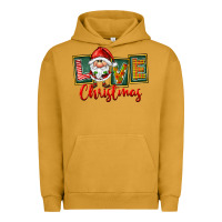Pigment Peanut Butter Love Christmas Gnome Santa Urban Hoodie - FaDigitalArtStudio