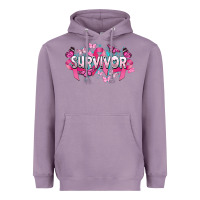 Lavender Cancer survivor Cancer Awareness Heavyweight Hoodie - HowdyJamesFarm