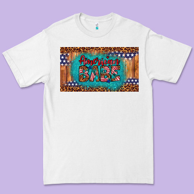 American Babe Premium Tee Designed By Artiststas