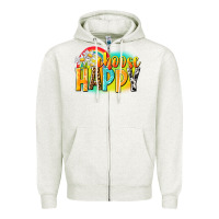 Choose Happy Zipper Hoodie | Teevron