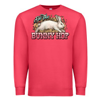 Cardinal Do the Bunny hop Easter Day Premium Sweatshirt - HowdyJamesFarm