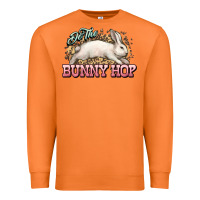 Carrot Do the Bunny hop Easter Day Premium Sweatshirt - HowdyJamesFarm