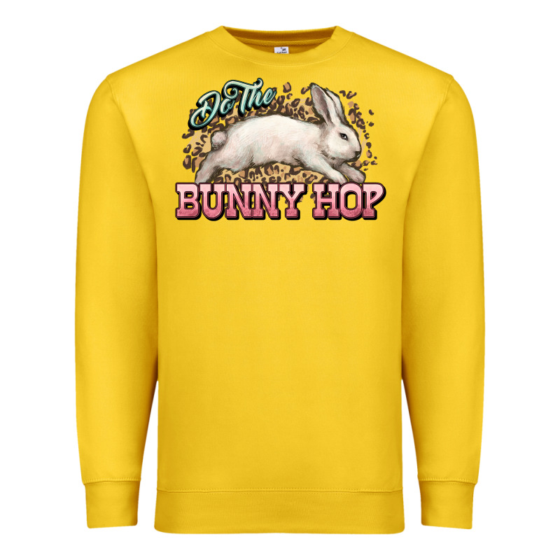 Do The Bunny Hop Easter Day Premium Sweatshirt by HowdyJamesFarm | Teevron