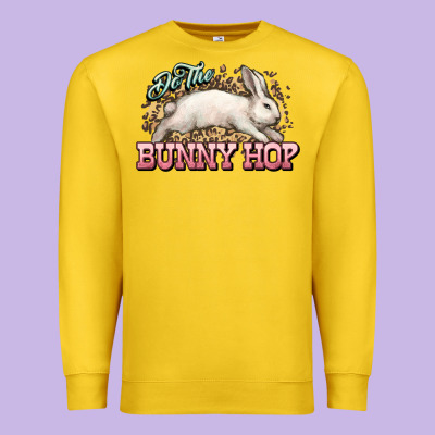 Do The Bunny Hop Easter Day Premium Sweatshirt Designed By Howdyjamesfarm