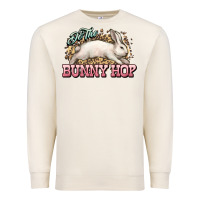 Sandshell Do the Bunny hop Easter Day Premium Sweatshirt - HowdyJamesFarm
