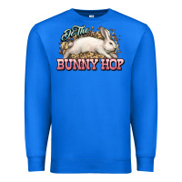True Royal Do the Bunny hop Easter Day Premium Sweatshirt - HowdyJamesFarm