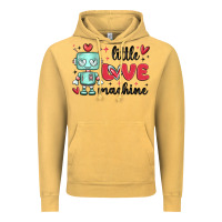 Vintage Mustard little love machine Vintage Hoodie - MaliasSmallBusiness