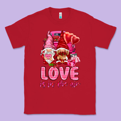 Love Is In The Air With Gnomies Classic Tee Designed By Nancycooperartshop