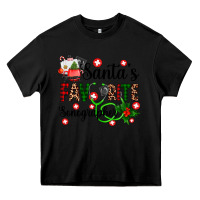 Black santa's favorite sonographer Heavy Core Tee - AdoDesignShop