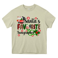 Mossy santa's favorite sonographer Heavy Core Tee - AdoDesignShop