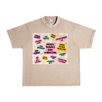 French Oak physical therapist daily affirmations Urban Heavy Tee - MaliasSmallBusiness