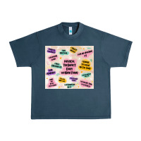 Midnight Navy physical therapist daily affirmations Urban Heavy Tee - MaliasSmallBusiness