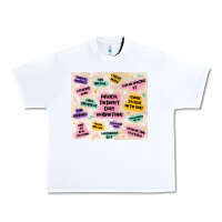 White physical therapist daily affirmations Urban Heavy Tee - MaliasSmallBusiness
