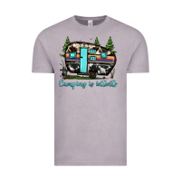 Vintage Zinc camping is intents Vintage Tee - JahusDesignShop