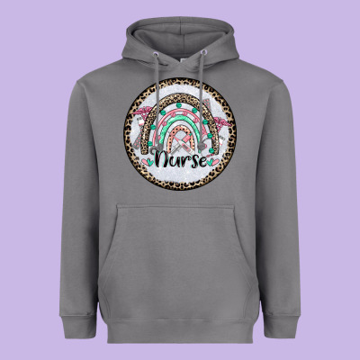 Nurse Coaster Heavyweight Hoodie Designed By Cowgirlartshop
