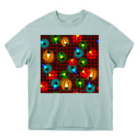 Arona christmas lights seamless pattern Heavy Core Tee - BundleAndBundleShop