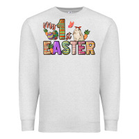 Oatmeal Heather My 1st Easter Day Premium Sweatshirt - HowdyJamesFarm