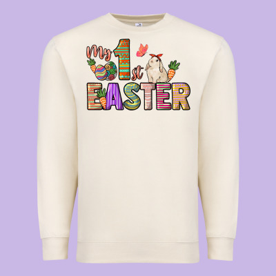 My 1st Easter Day Premium Sweatshirt Designed By Howdyjamesfarm