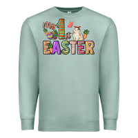 Seafoam My 1st Easter Day Premium Sweatshirt - HowdyJamesFarm