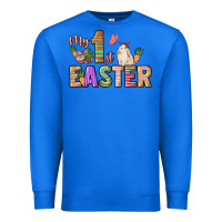 True Royal My 1st Easter Day Premium Sweatshirt - HowdyJamesFarm
