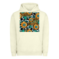 Pigment Pistachio gemstone sunflower leopard seamless pattern Urban Hoodie - BundleAndBundleShop