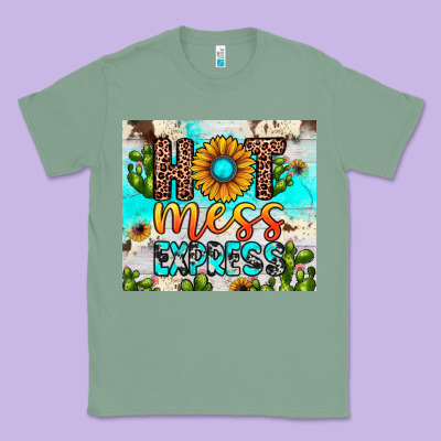 Hot Mess Express Classic Tee Designed By Jahusdesignshop
