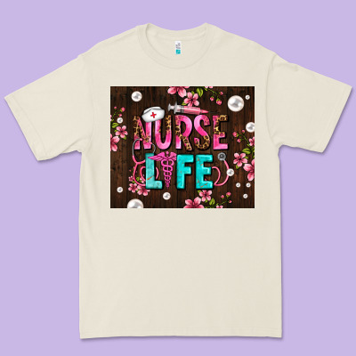Nurse Life With Pearls Premium Tee Designed By Adodesignshop