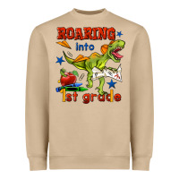 Mushroom roaring into 1st grade Heavyweight Sweatshirt - BundleAndBundleShop