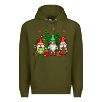 Christmas Gnomies Premium Hoodie | Teevron