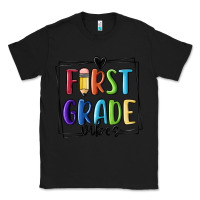 Black 1st grade vibes Classic Tee - MaliasSmallBusiness