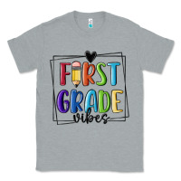 Heather Grey 1st grade vibes Classic Tee - MaliasSmallBusiness