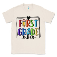 Natural 1st grade vibes Classic Tee - MaliasSmallBusiness