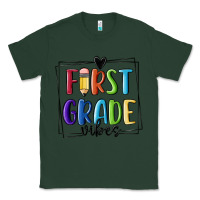 Sports Green 1st grade vibes Classic Tee - MaliasSmallBusiness