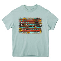 Arona sunflower gemstone background Heavy Core Tee - JahusDesignShop