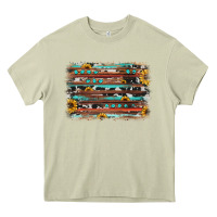 Mossy sunflower gemstone background Heavy Core Tee - JahusDesignShop