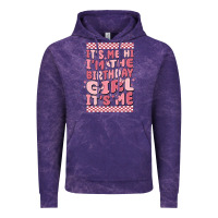 Cloud Purple it's me hi i'm the birthday girl it's me Vintage Hoodie - MaliasSmallBusiness
