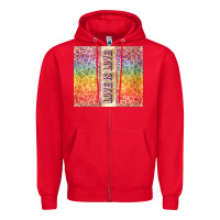 Red Love is love Pride LGBTQ+ Zipper Hoodie - NancyCooperArtShop