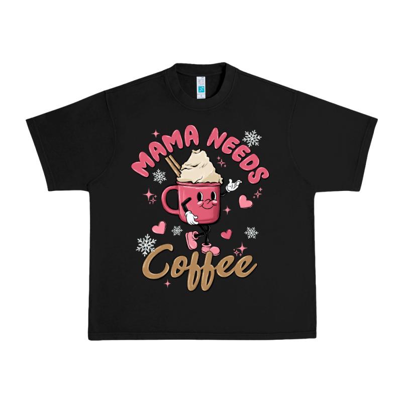 Mama Needs Coffee Urban Heavy Tee by MaliasSmallBusiness | Teevron